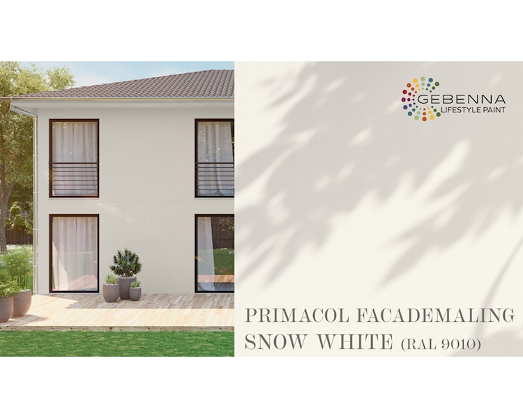 PRIMACOL FACADEMALING FARVEKORT SNOW WHITE RAL 9010